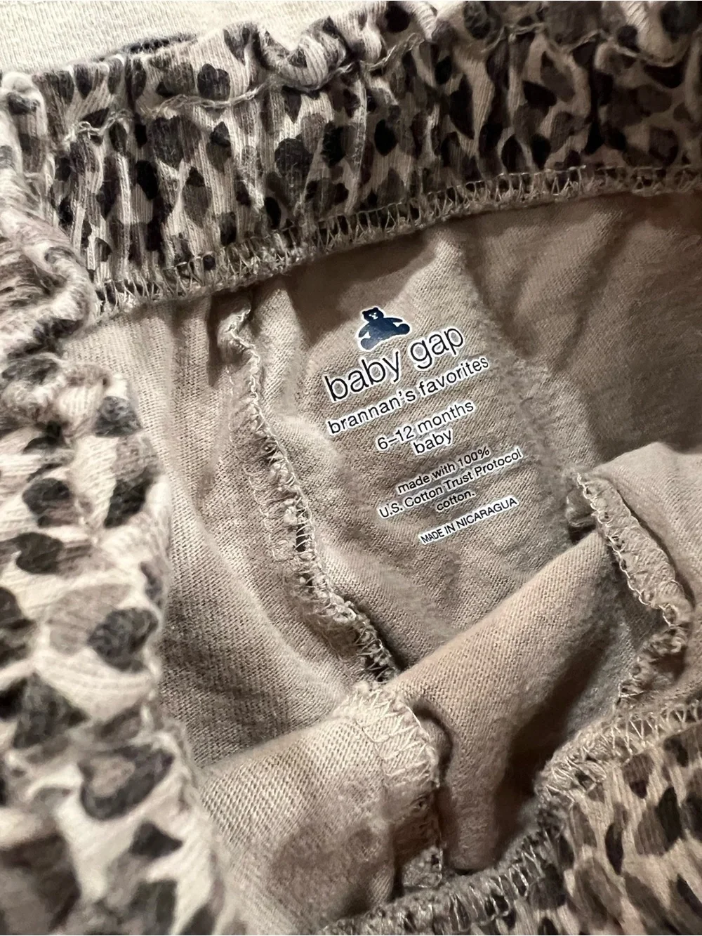 Baby Gap Animal Print Outfit